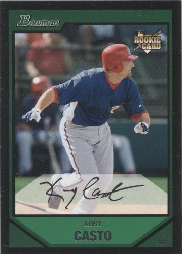 2007 Bowman Draft Picks & Prospects - Kory Casto #BDP38