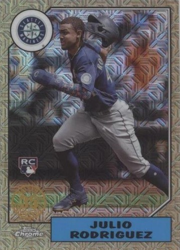 2022 Topps Update Julio Rodriguez Rookie 1987 Insert PSA 10