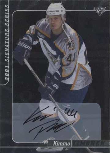 2000-01 In the Game Be A Player Signature Series - Kimmo Timonen #103
