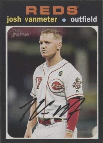 2020 Topps Heritage - Josh VanMeter #105