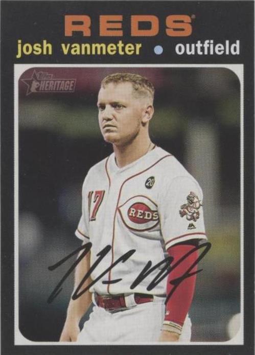 2020 Topps Heritage - Josh VanMeter #105