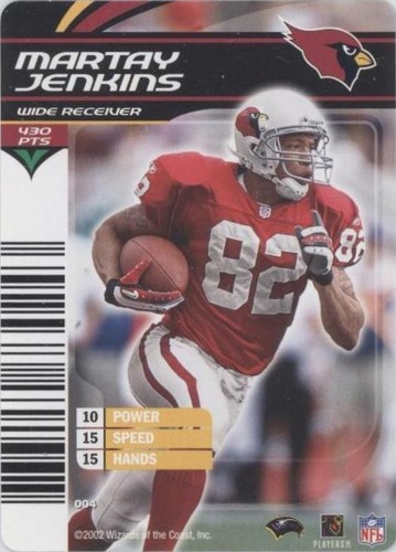 2002-03 NFL Showdown Martay Jenkins #004