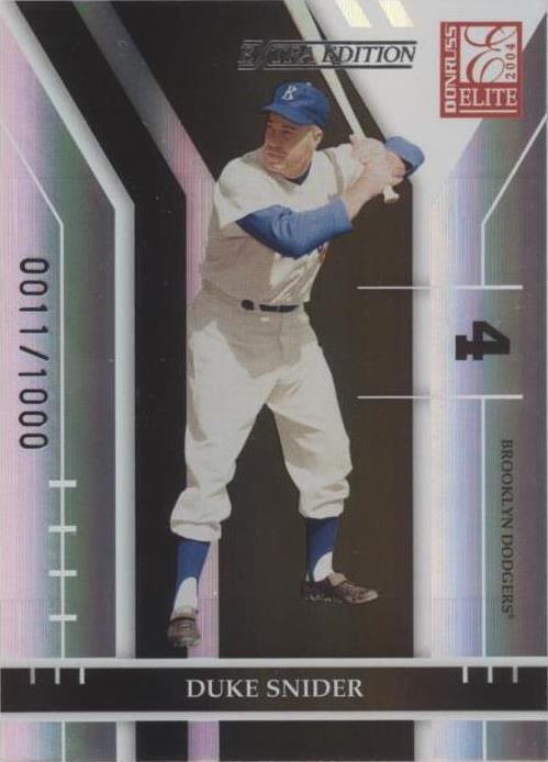 2004 Donruss Elite Extra Edition - Duke Snider #215