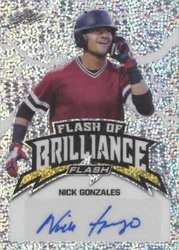 2020 Leaf Flash - Nick Gonzales #FB-NG1