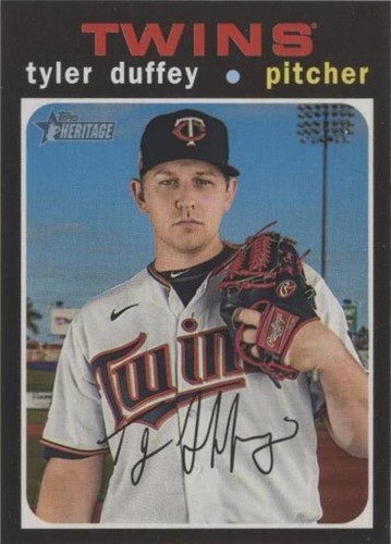 2020 Topps Heritage High Number - Tyler Duffey #614