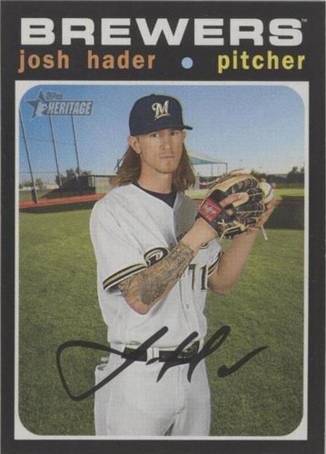 2020 Topps Heritage - Josh Hader #87