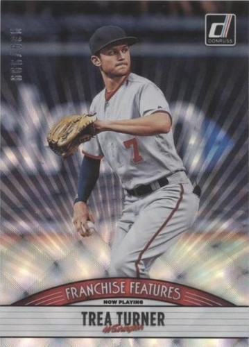 2019 Panini Donruss - Trea Turner Wander Franco #FF9