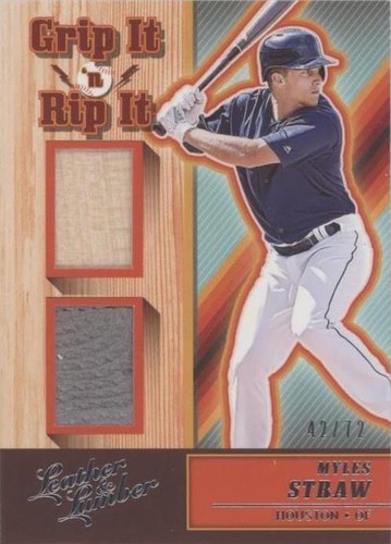 2019 Panini Leather & Lumber - Myles Straw #GNR-MS