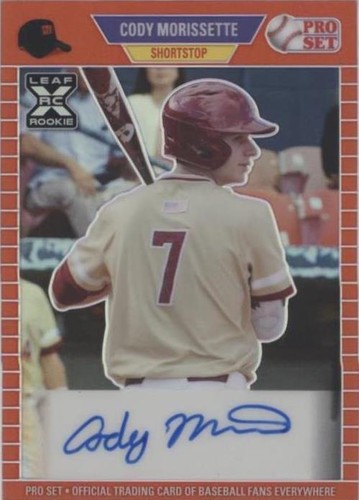 2021 Leaf Pro Set Metal - Cody Morissette #PA-CM1