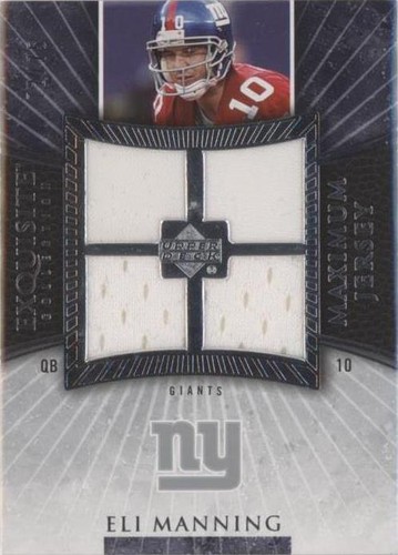 2006 Upper Deck Exquisite Collection Eli Manning #XXL-EM