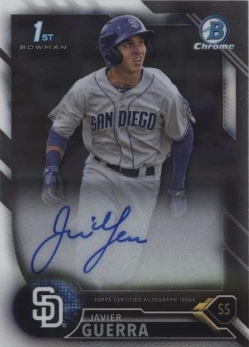 2016 Bowman Chrome - Javy Guerra #BCAP-JGU