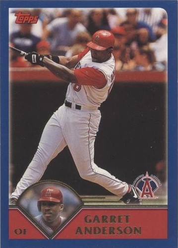2003 Topps - Garret Anderson #600