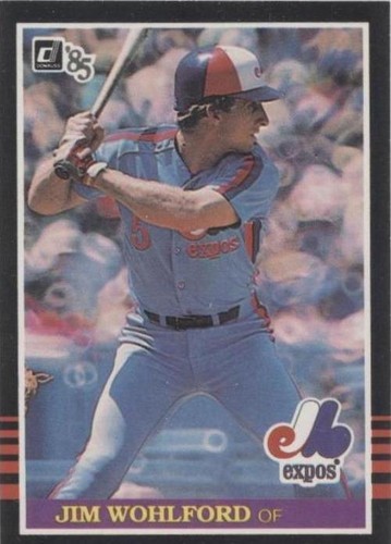1985 Donruss - Jim Wohlford #585