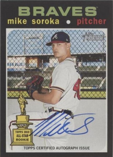 2020 Topps Heritage High Number - Mike Soroka #ROA-MS