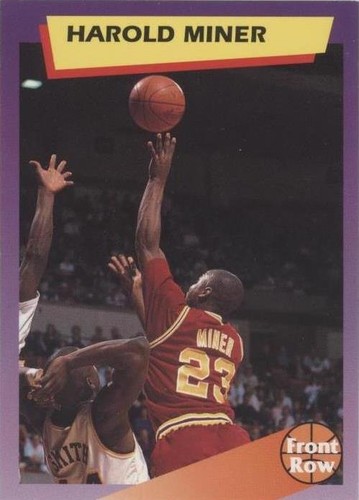 1991-92 Front Row Dream Picks - Harold Miner #52
