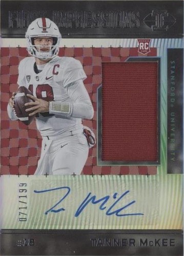 2023 Panini Chronicles Draft Picks Tanner McKee #II-TM