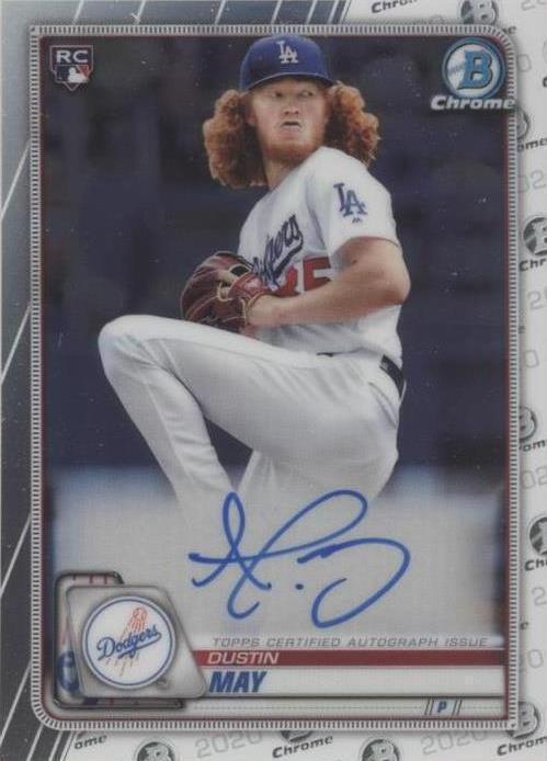 2020 Bowman - Dustin May #CRA-DM