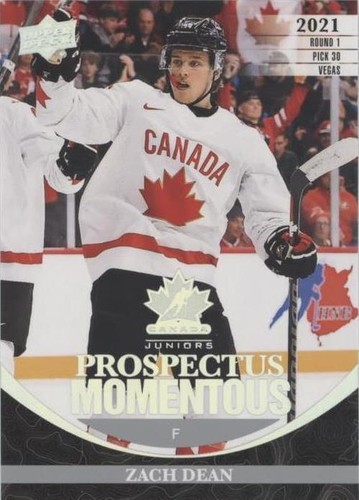 2023 Upper Deck Team Canada Juniors - Zach Dean #PM-43