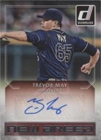 2016 Panini Donruss - Trevor May #NB-TM