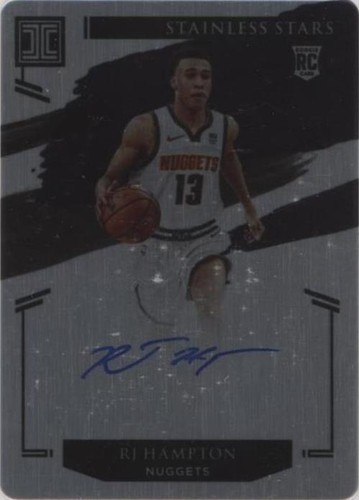 2020-21 Panini Impeccable - R.J. Hampton #SSA-RJH