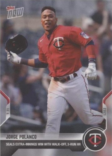 2021 Topps Now - Jorge Polanco #491