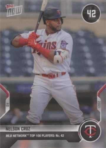 2021 Topps Now MLB Network Top 100 Players - Nelson Cruz #T-42