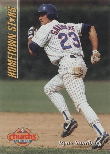 1994 Church's Chicken Hometown Stars - Ryne Sandberg #16