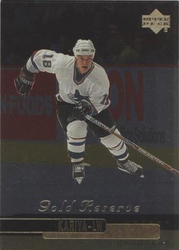 1999-00 Upper Deck Gold Reserve - Steve Kariya #297