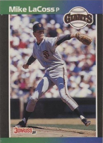 1989 Donruss - Mike LaCoss #602