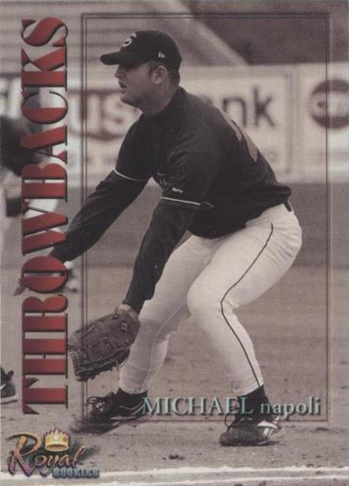 Royal Rookies Throwbacks 2001 - Mike Napoli #28