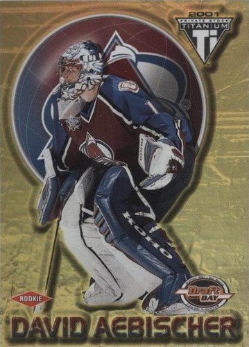2000-01 Pacific Private Stock Titanium Draft Edition - David Aebischer #111