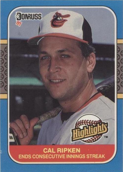 1987 Donruss Highlights - Cal Ripken #38