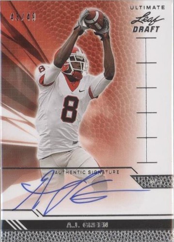 2011 Leaf Ultimate Draft A.J. Green #U-AJG