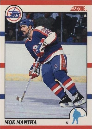 1990-91 Score - Moe Mantha #310