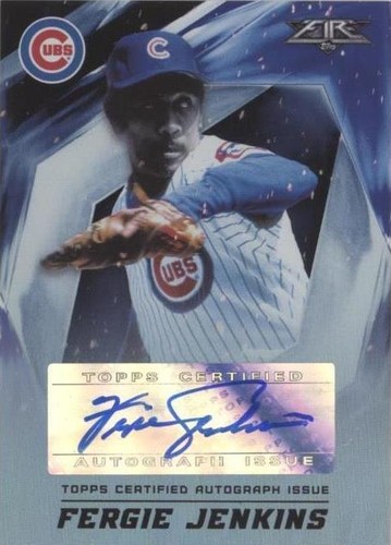2017 Topps Fire - Fergie Jenkins #FA-FJ