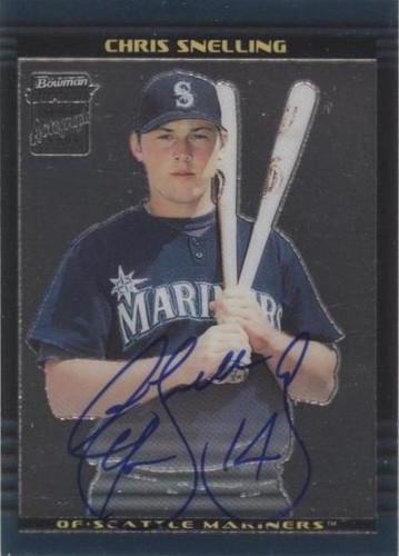 2002 Bowman Chrome - Chris Snelling #384