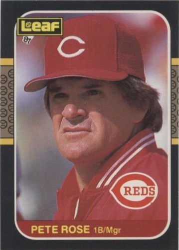 1987 Leaf Canadian - Pete Rose #129