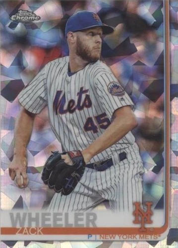 2019 Topps Chrome Sapphire Edition - Zack Wheeler #371