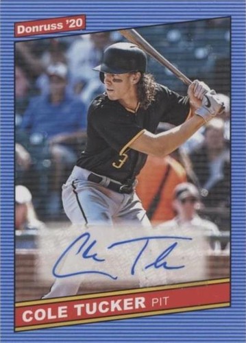 2020 Panini Donruss - Cole Tucker #86S-CT