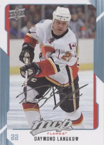 2008-09 Upper Deck MVP - Daymond Langkow #46