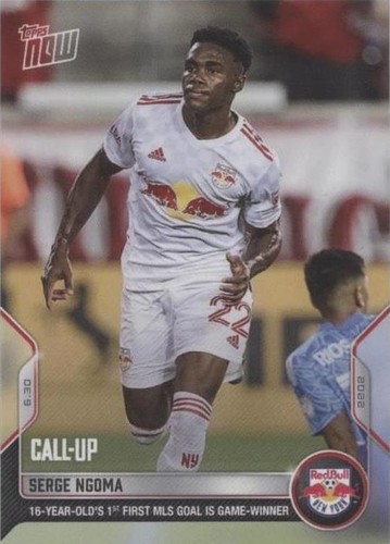 2022 Topps Now MLS Serge Ngoma #115