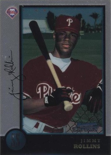 1998 Bowman Chrome - Jimmy Rollins #181