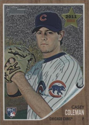 2011 Topps Heritage - Casey Coleman #C44
