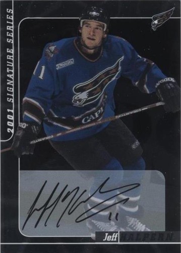 2000-01 In the Game Be A Player Signature Series - Jeff Halpern #189