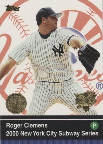 2000 Topps New York City Subway Series - Roger Clemens #42