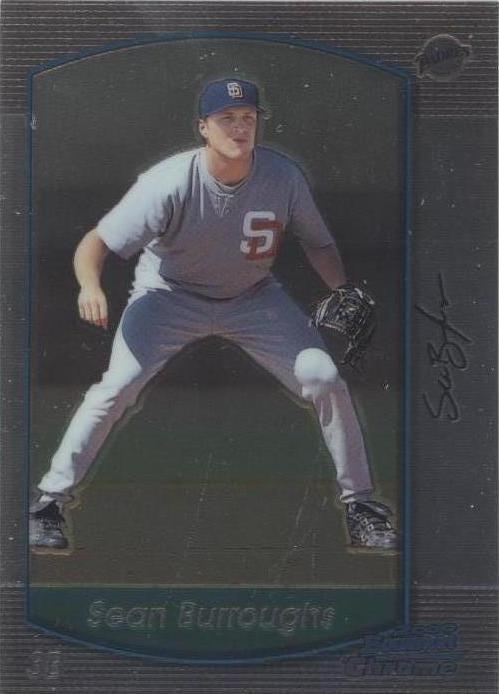 2000 Bowman Chrome — Sean Burroughs No255