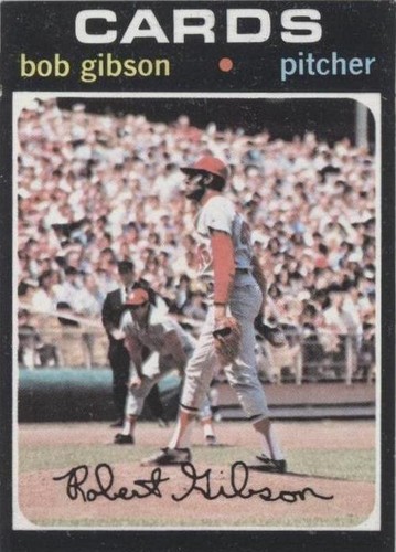 1971 Topps - Bob Gibson #450