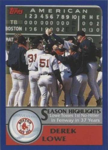 2003 Topps - Derek Lowe #336
