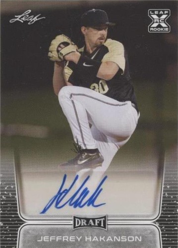 2020 Leaf Draft - Jeffrey Hakanson #BA-JH2