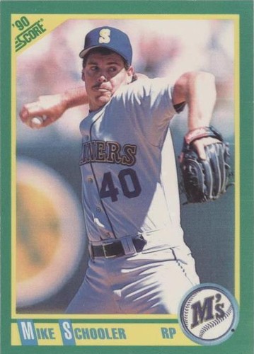 1990 Score - Mike Schooler #149